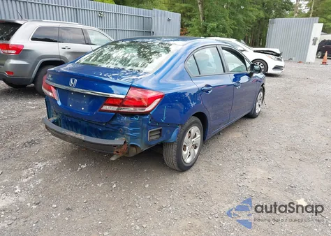 2015 Honda Civic Lx from USA, damaged, VIN 19XFB2F58FE232283